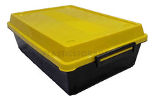 Load image into Gallery viewer, 25L Storage Box Black & Yellow