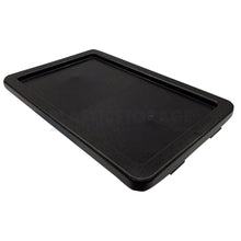 Load image into Gallery viewer, 68L Stack And Nest Crate Lid Black