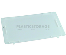 Load image into Gallery viewer, 78L Stackable And Nesting Solid Crate Hinged Lid Natural