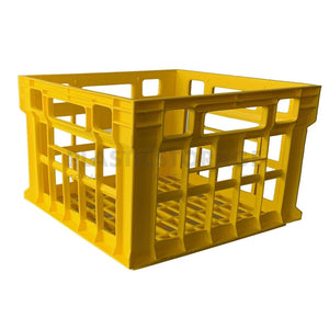 31L Milk Crate Yellow