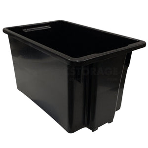 68L Stack And Nest Crate Base Black