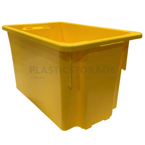 68L Stack And Nest Crate Base Yellow